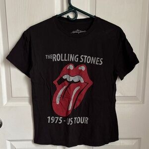 The Rolling Stones charcoal graphic short sleeve Tshirt size Small
